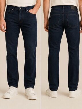 PAIGE Lennox Men’s Slim Fit Stretch Jeans Dark Wash Size 32